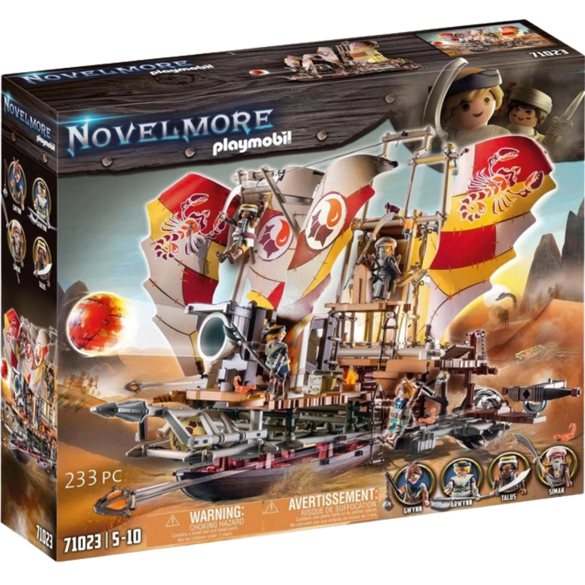 PLAYMOBIL NOVELMORE SAL’AHARI SANDS TORMENTA DE ARENA AVENTURA CON FIGURAS Y ACCESORIOS - 2