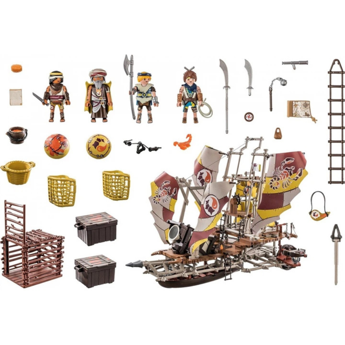 PLAYMOBIL NOVELMORE SAL’AHARI SANDS TORMENTA DE ARENA AVENTURA CON FIGURAS Y ACCESORIOS - 3