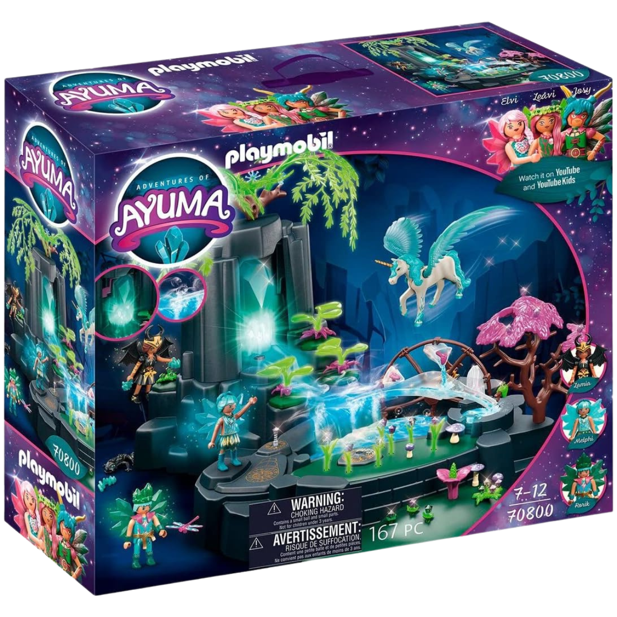 PLAYMOBIL AYUMA FUENTE DE ENERGÍA MÁGICA SET DE FANTASÍA CON EFECTOS DE LUZ Y NIEBLA - 2