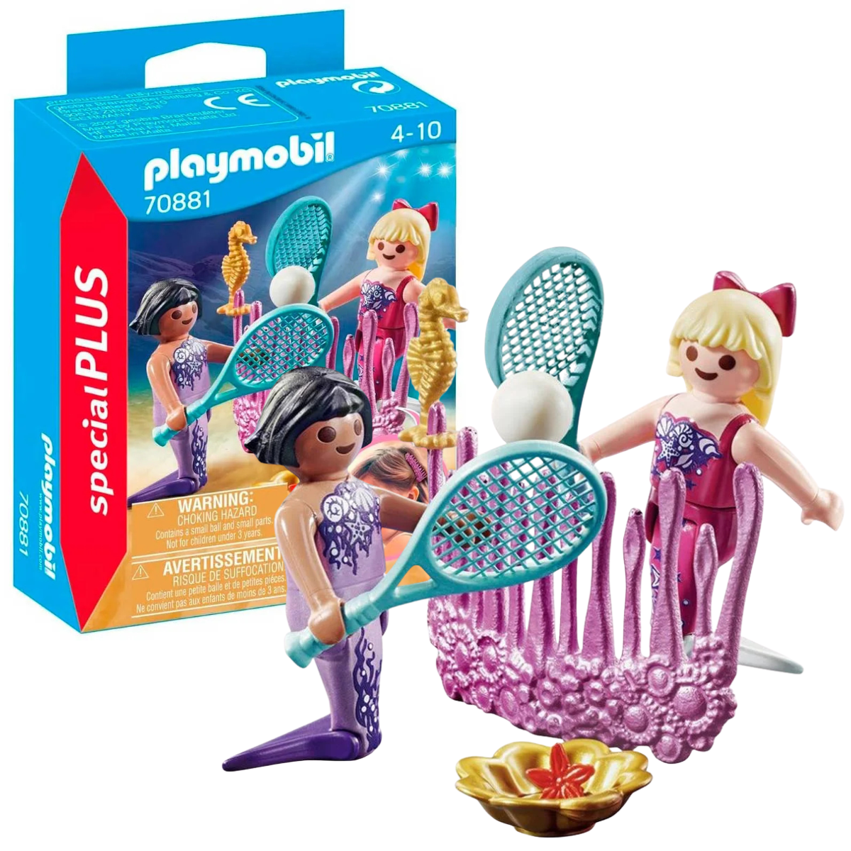 PLAYMOBIL FIGURA DE COLECCIÓN SPECIAL PLUS SIRENAS JUGANDO SET SIRENAS - 1