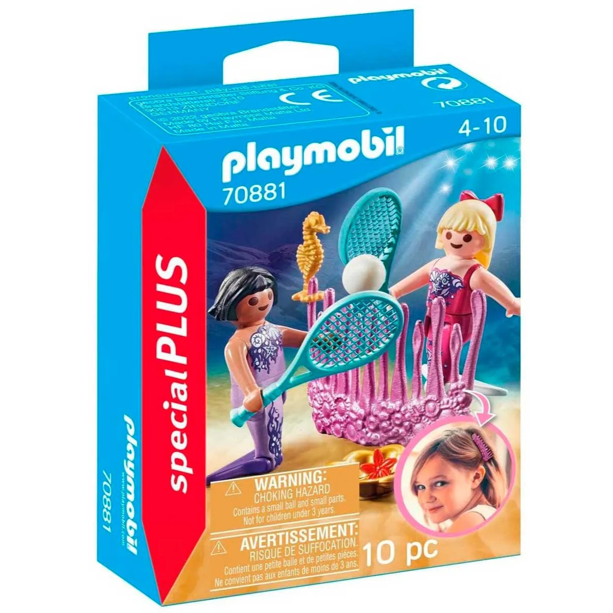 PLAYMOBIL FIGURA DE COLECCIÓN SPECIAL PLUS SIRENAS JUGANDO SET SIRENAS - 2