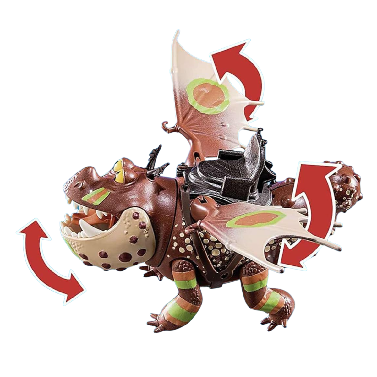 PLAYMOBIL DRAGON RACING BARRILETE Y PATAPEZ SET DRAGÓN CON FIGURA - 4