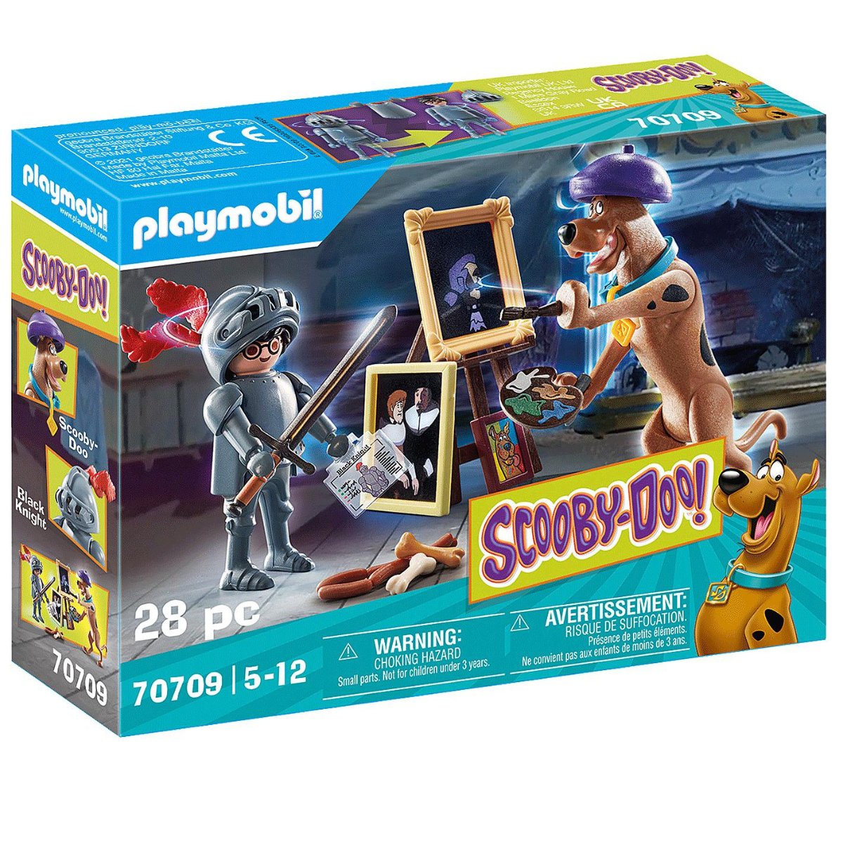 PLAYMOBIL SCOOBY-DOO AVENTURA CABALLERO EMBRUJADO Y ACCESORIOS - 2
