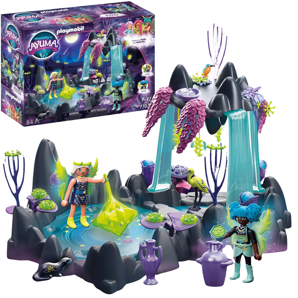 PLAYMOBIL AYUMA HADA LUNA PRIMAVERA PLAYSET HADAS Y LAGO MÁGICO INFANTIL - 1