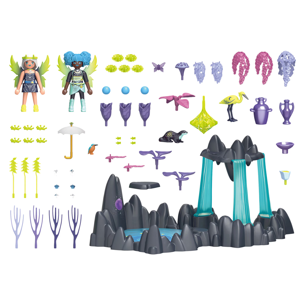 PLAYMOBIL AYUMA HADA LUNA PRIMAVERA PLAYSET HADAS Y LAGO MÁGICO INFANTIL - 3