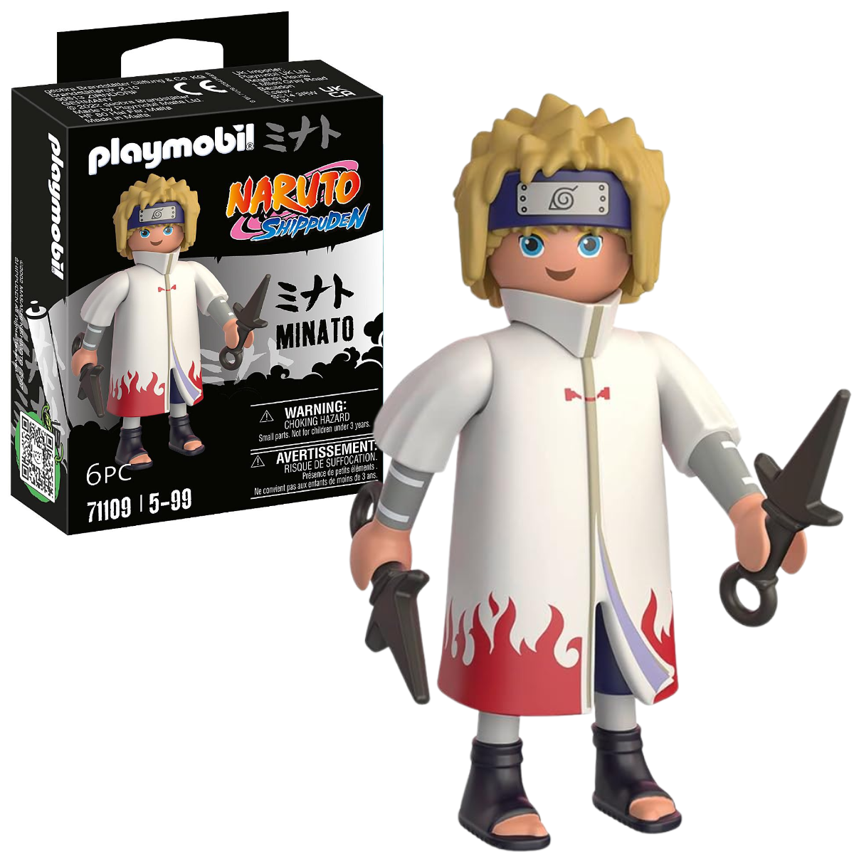 PLAYMOBIL FIGURA DE COLECCIÓN NARUTO MINATO - 1