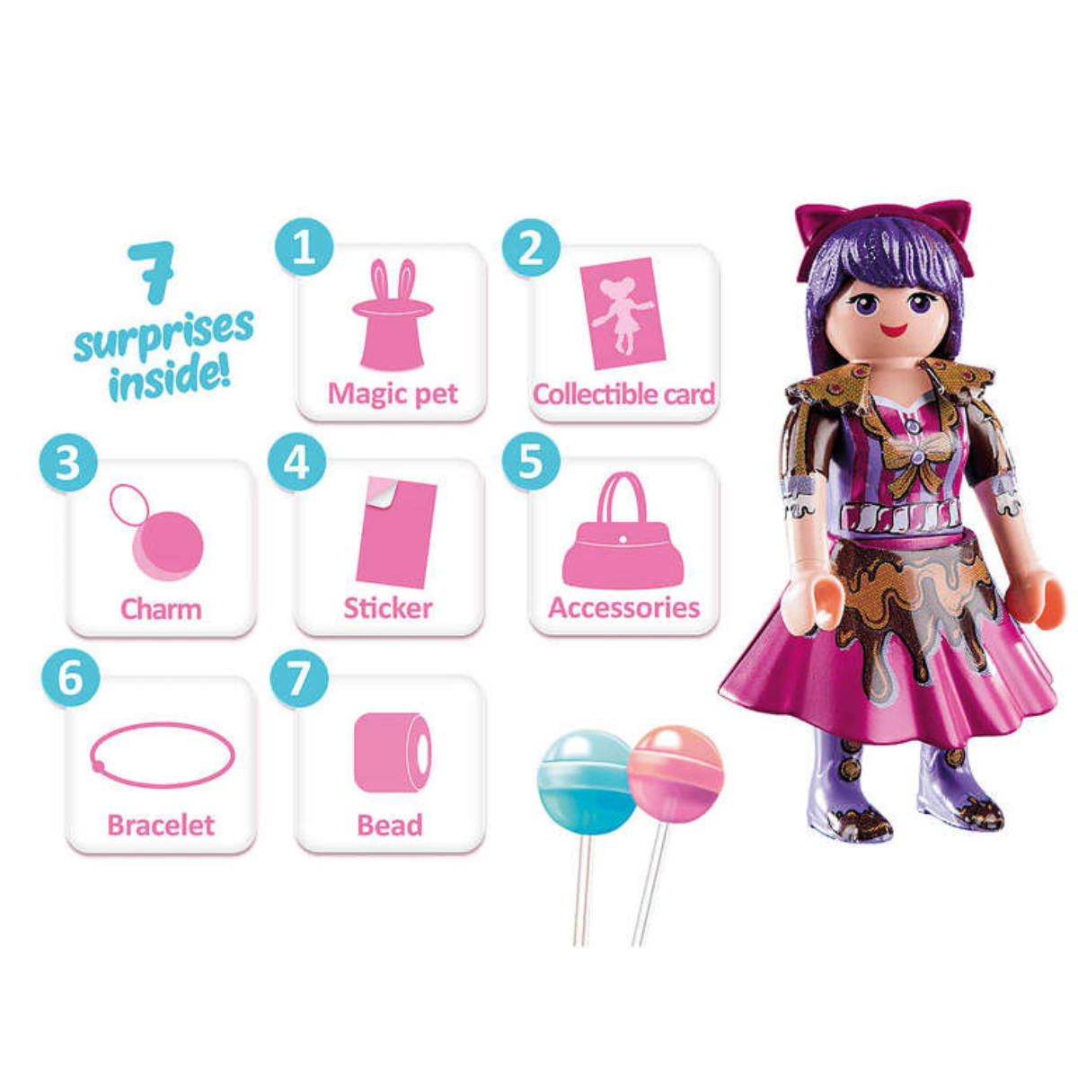FIGURA COLECCIONABLE PLAYMOBIL EVERDREAMERZ VIONA - 3