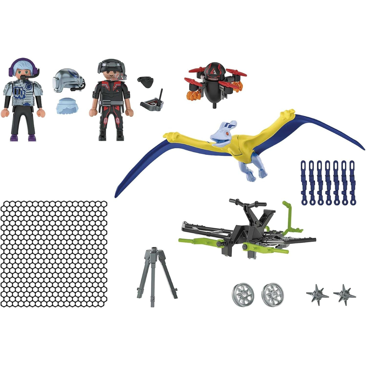 PLAYMOBIL DINO RISE ATAQUE DESDE EL AIRE DRONE STRIKE - 3