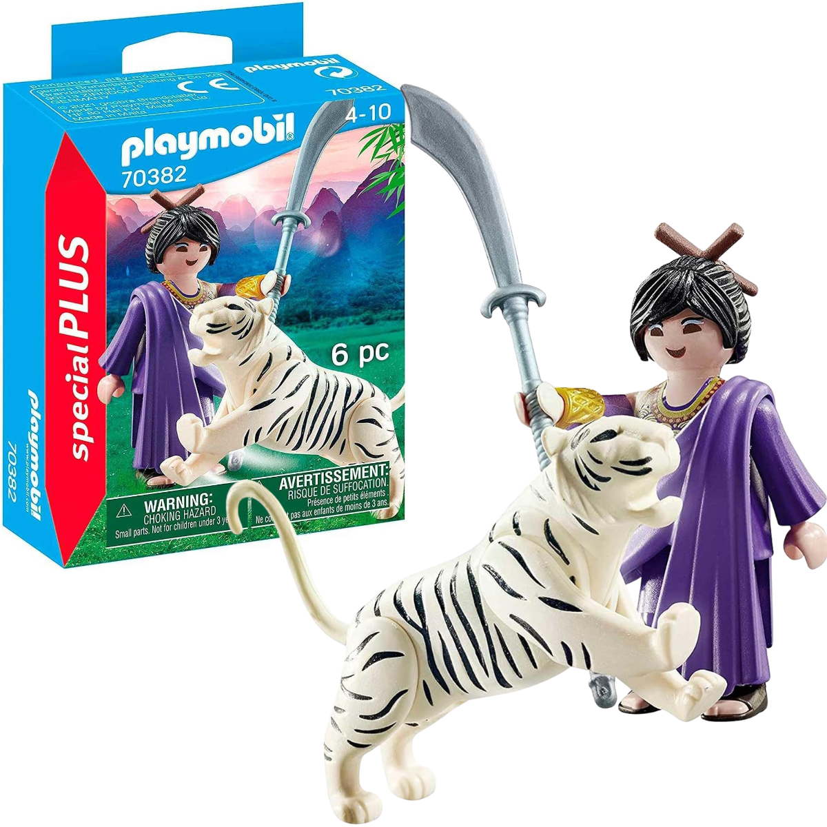 PLAYMOBIL FIGURA DE COLECCIÓN SPECIAL PLUS LUCHADOR CON TIGRE - 1