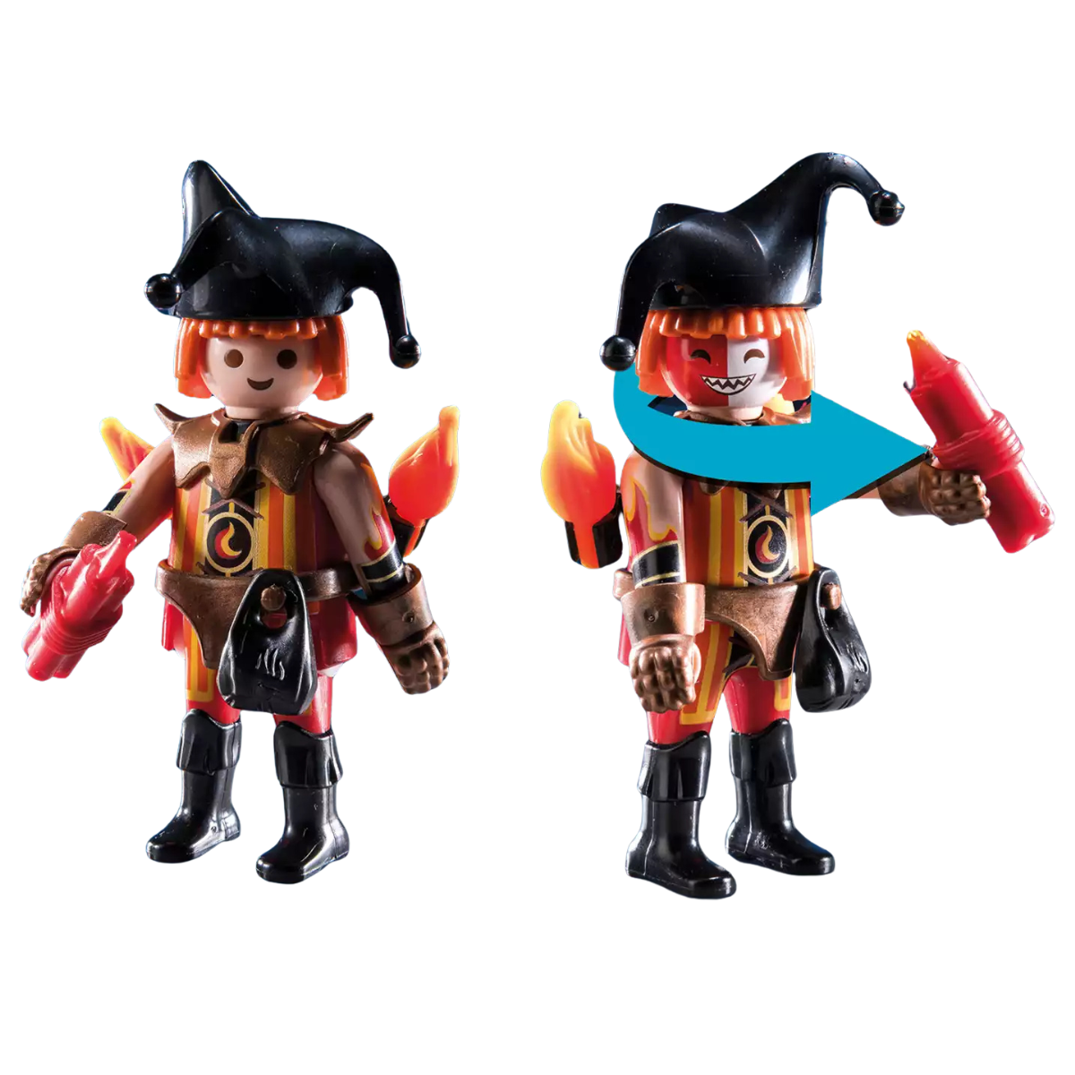 PLAYMOBIL NOVELMORE ATAQUE DEL DRAGÓN SET DRAGÓN Y CABALLEROS - 6