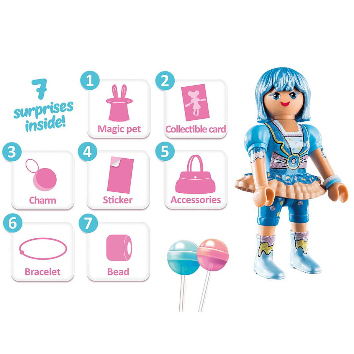 FIGURA COLECCIONABLE PLAYMOBIL EVERDREAMERZ CLARE - 3