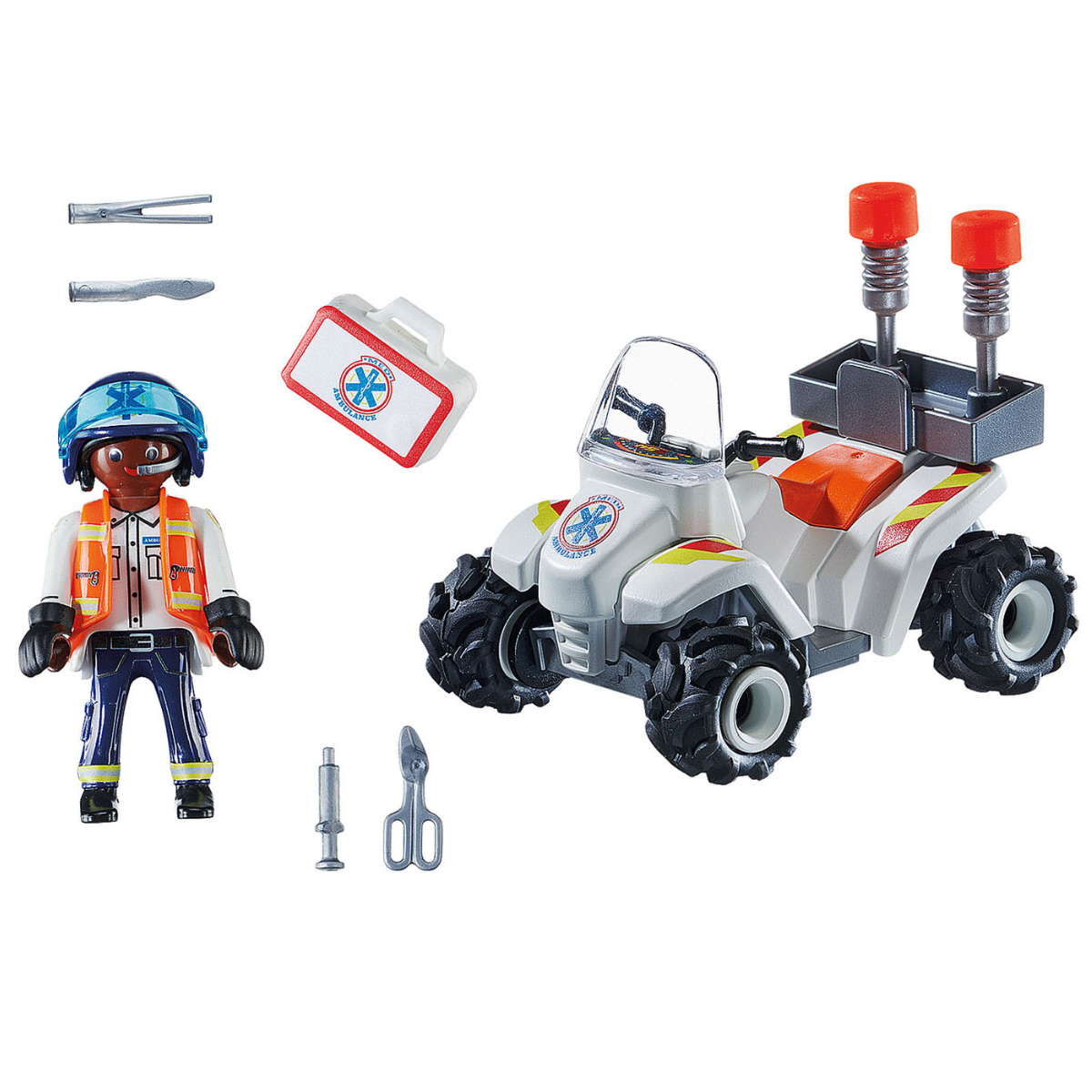PLAYMOBIL FIGURA DE COLECCIÓN CITY ACTION MEDICAL QUAD - 3