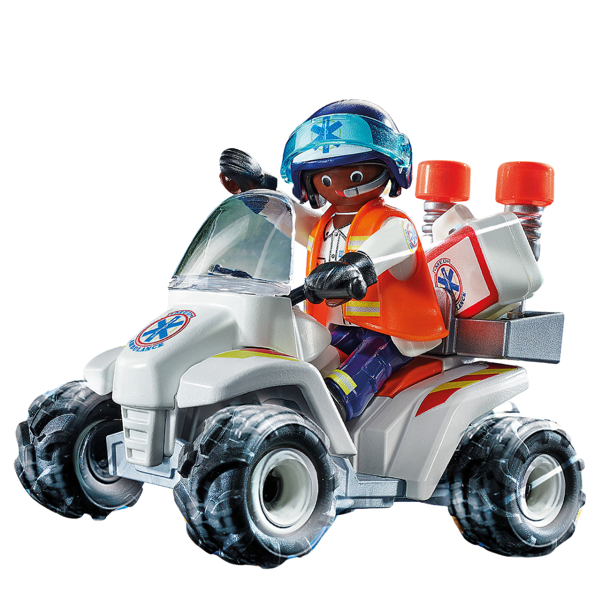 PLAYMOBIL FIGURA DE COLECCIÓN CITY ACTION MEDICAL QUAD - 4