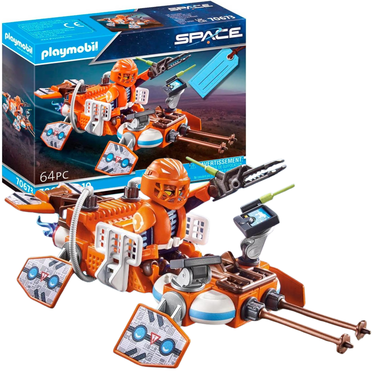 PLAYOMOBIL SPACE RANGER SET DE REGALO ESPACIO - 1