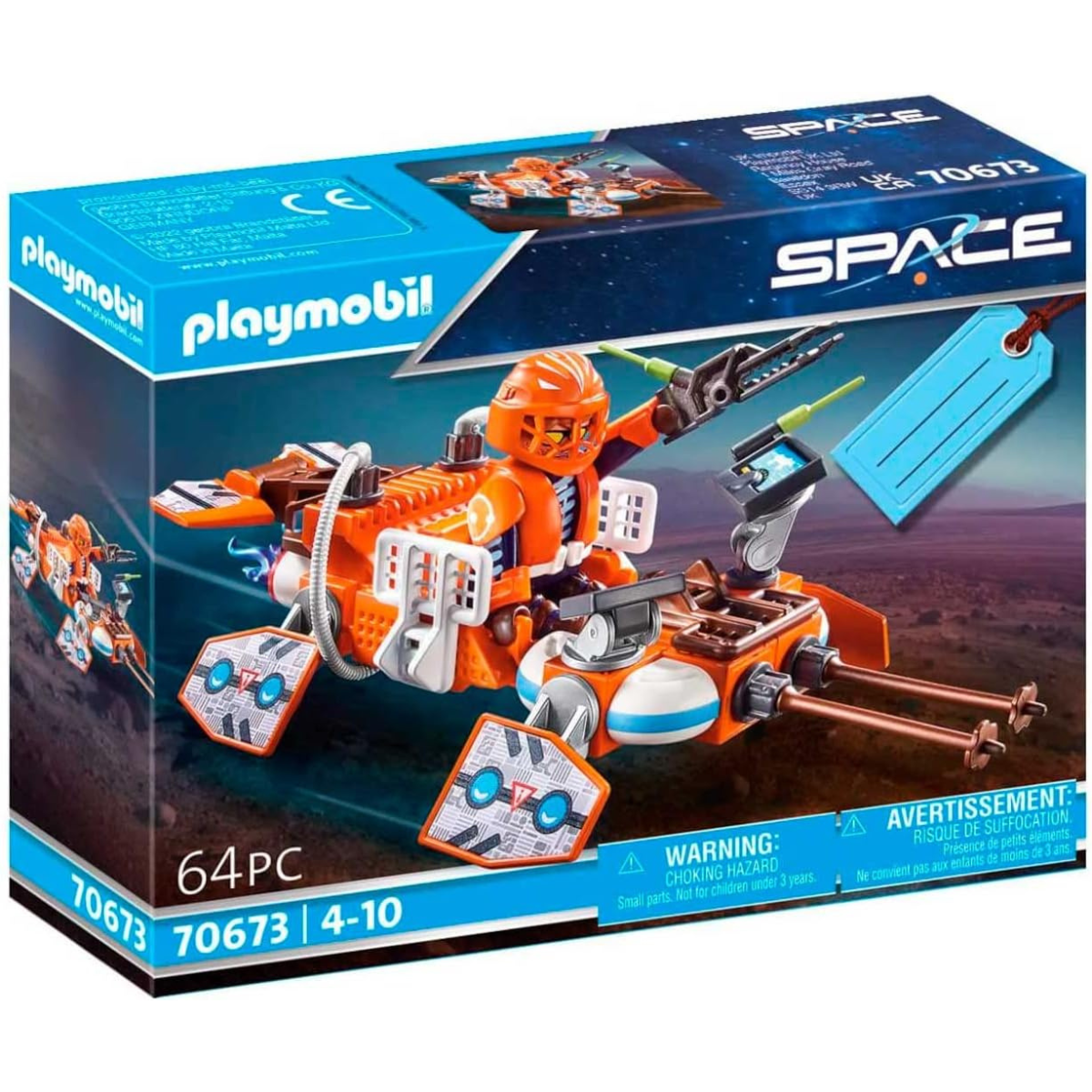 PLAYOMOBIL SPACE RANGER SET DE REGALO ESPACIO - 2