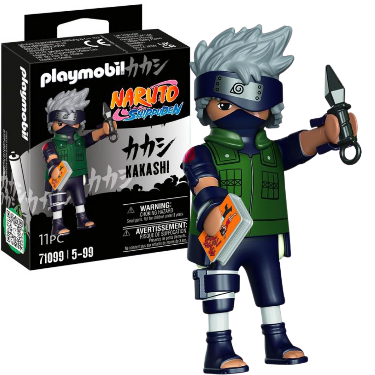 PLAYMOBIL FIGURA DE COLECCIÓN NARUTO KAKASHI - 1