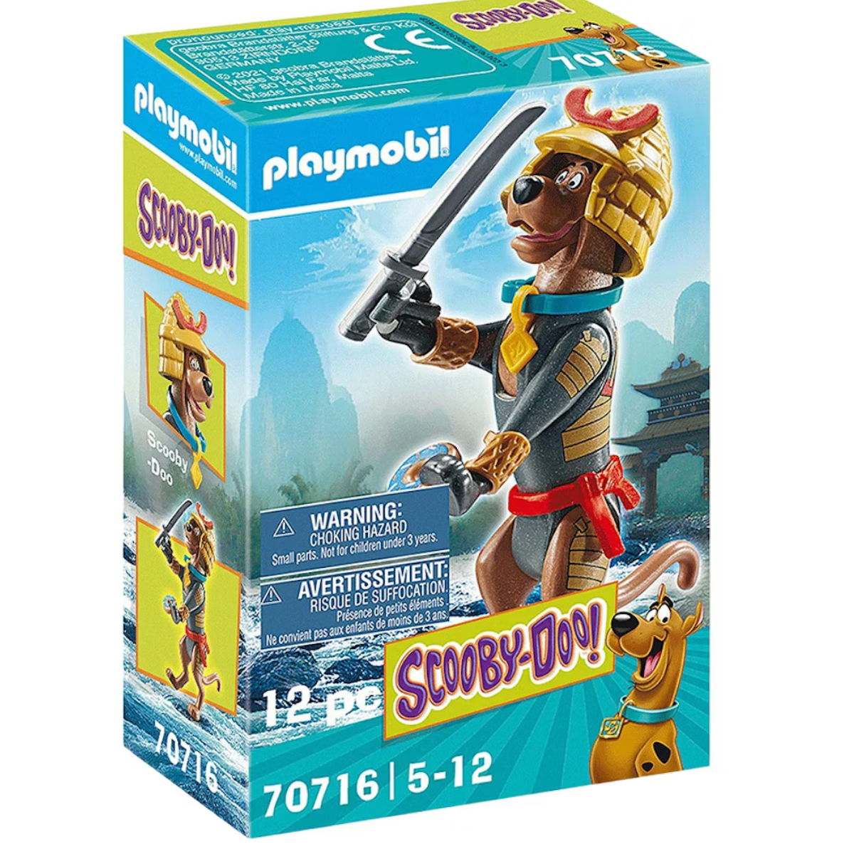 PLAYMOBIL FIGURA DE COLECCIÓN SCOOBY DOO SAMURAI - 2