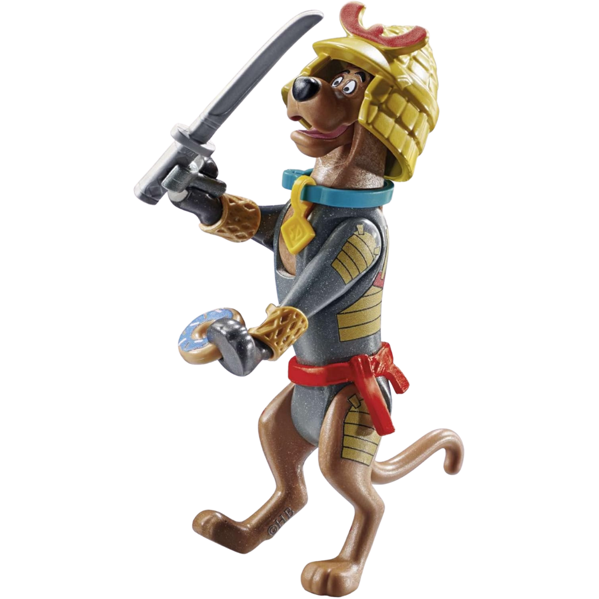 PLAYMOBIL FIGURA DE COLECCIÓN SCOOBY DOO SAMURAI - 4