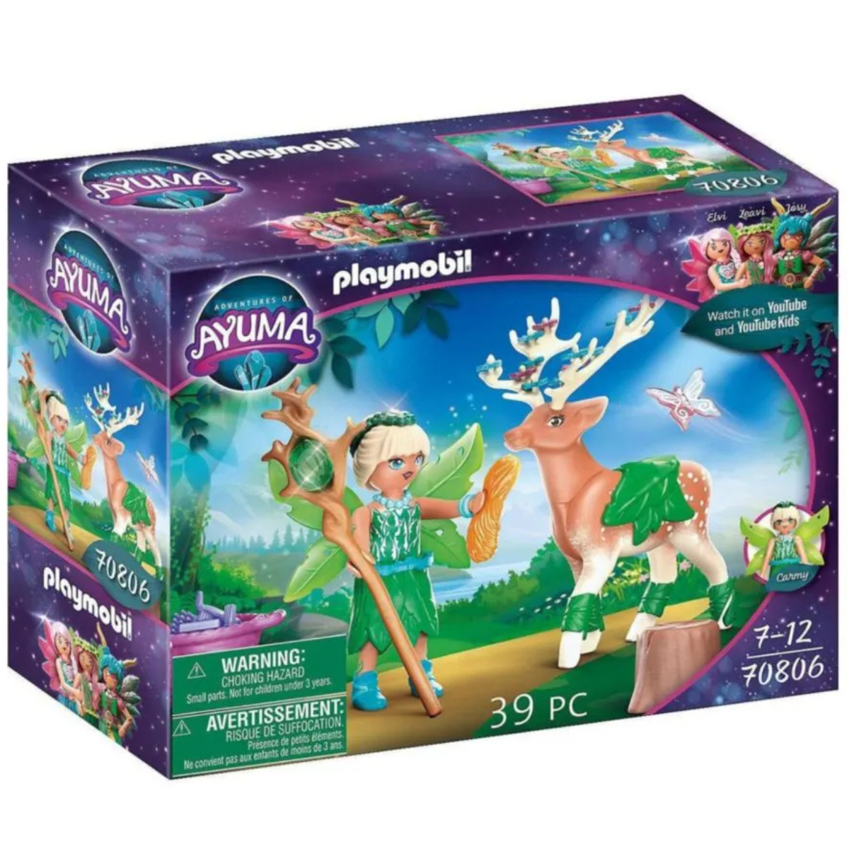 PLAYMOBIL AYUMA HADA DEL BOSQUE CON ANIMAL DEL ALMA - 2