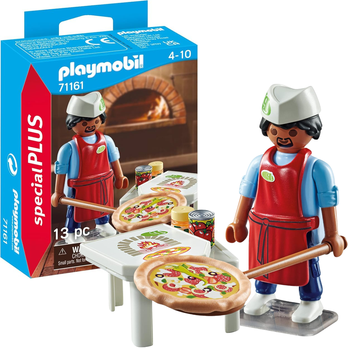 PLAYMOBIL FIGURA DE COLECCIÓN SPECIAL PLUS PIZZERO - 1