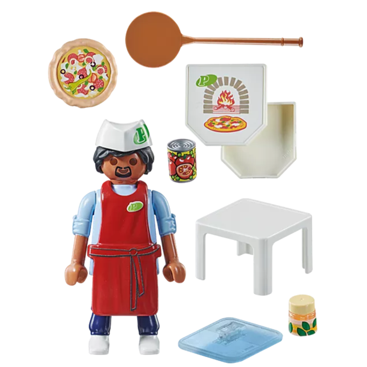 PLAYMOBIL FIGURA DE COLECCIÓN SPECIAL PLUS PIZZERO - 3