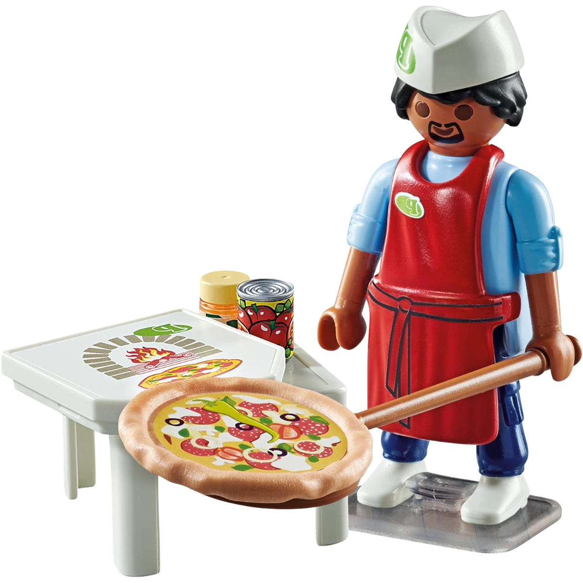 PLAYMOBIL FIGURA DE COLECCIÓN SPECIAL PLUS PIZZERO - 4