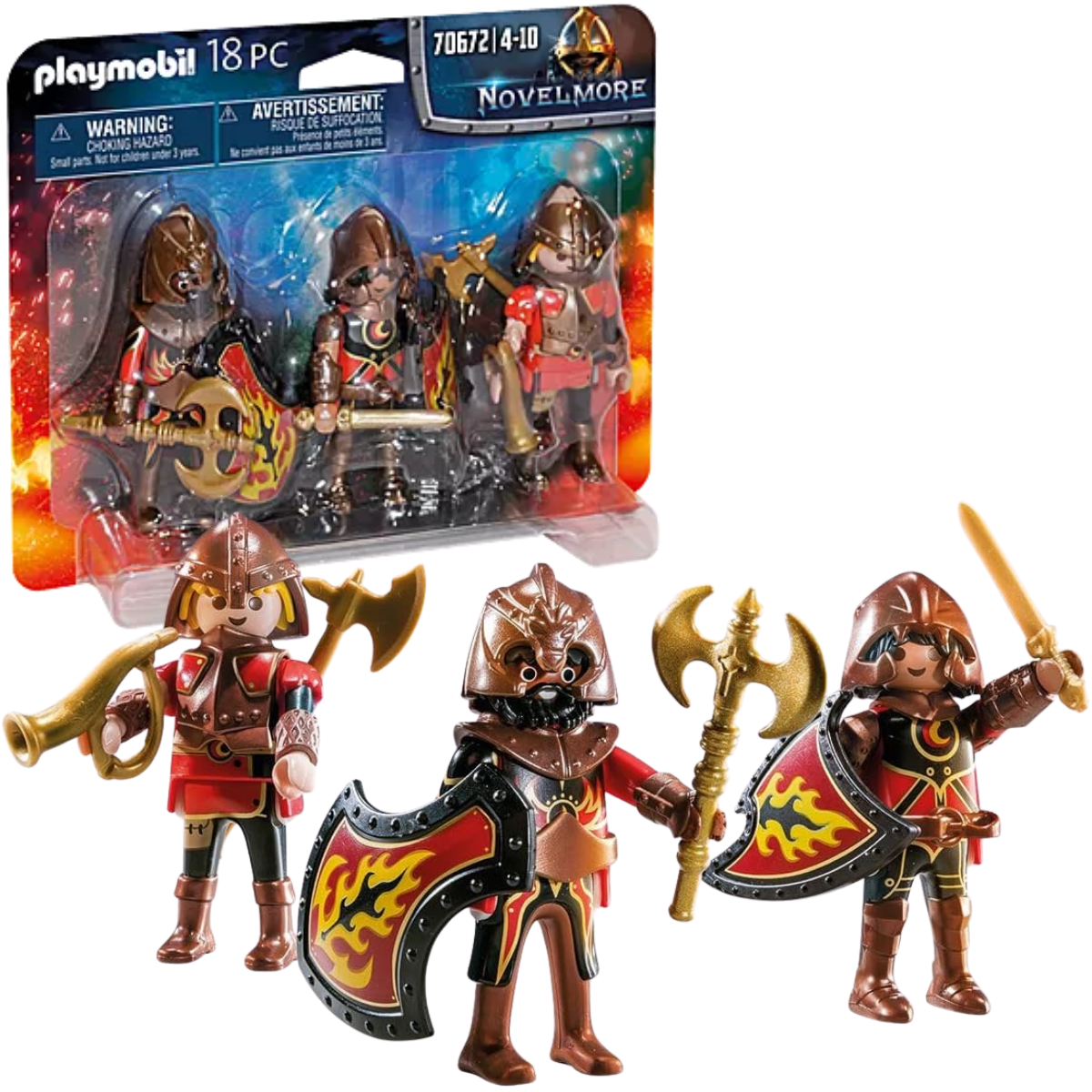PLAYMOBIL FIGURA DE COLECCIÓN NOVELMORE 3 BANDIDOS DE BURNHAM - 1