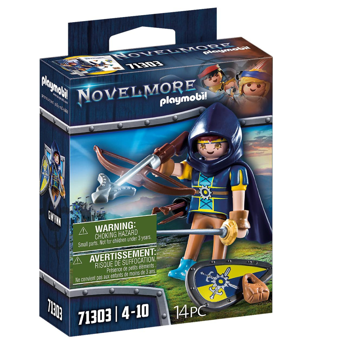 PLAYMOBIL FIGURA DE COLECCIÓN NOVELMORE GWYNN CON EQUIPO DE COMBATE - 2
