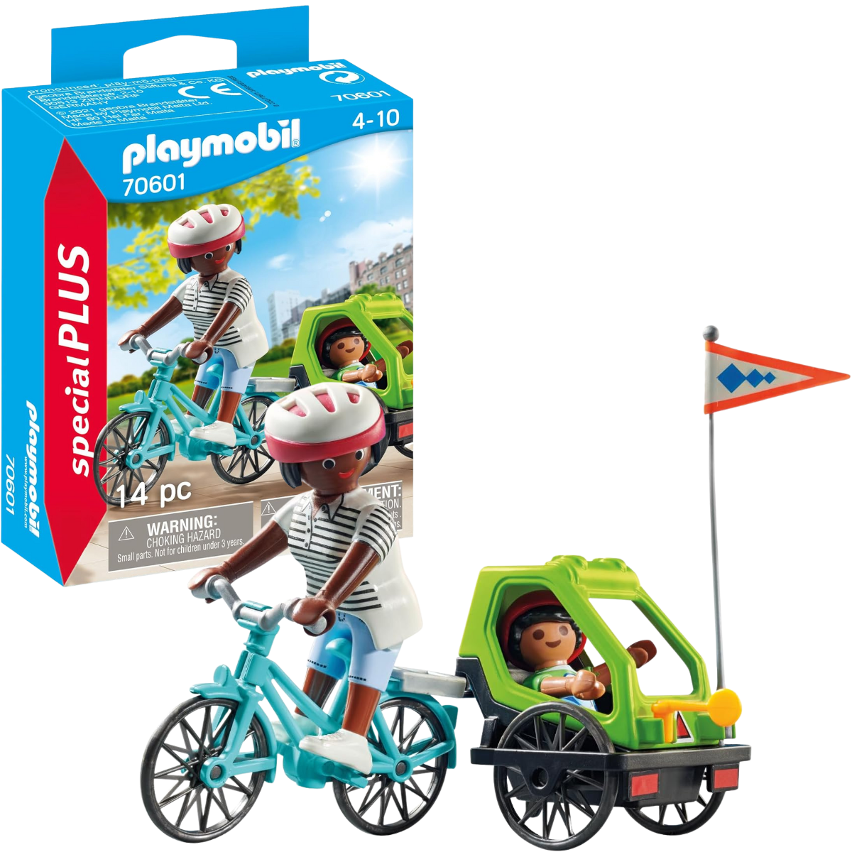 PLAYMOBIL FIGURA DE COLECCIÓN SPECIAL PLUS EXCURSIÓN EN BICICLETA - 1
