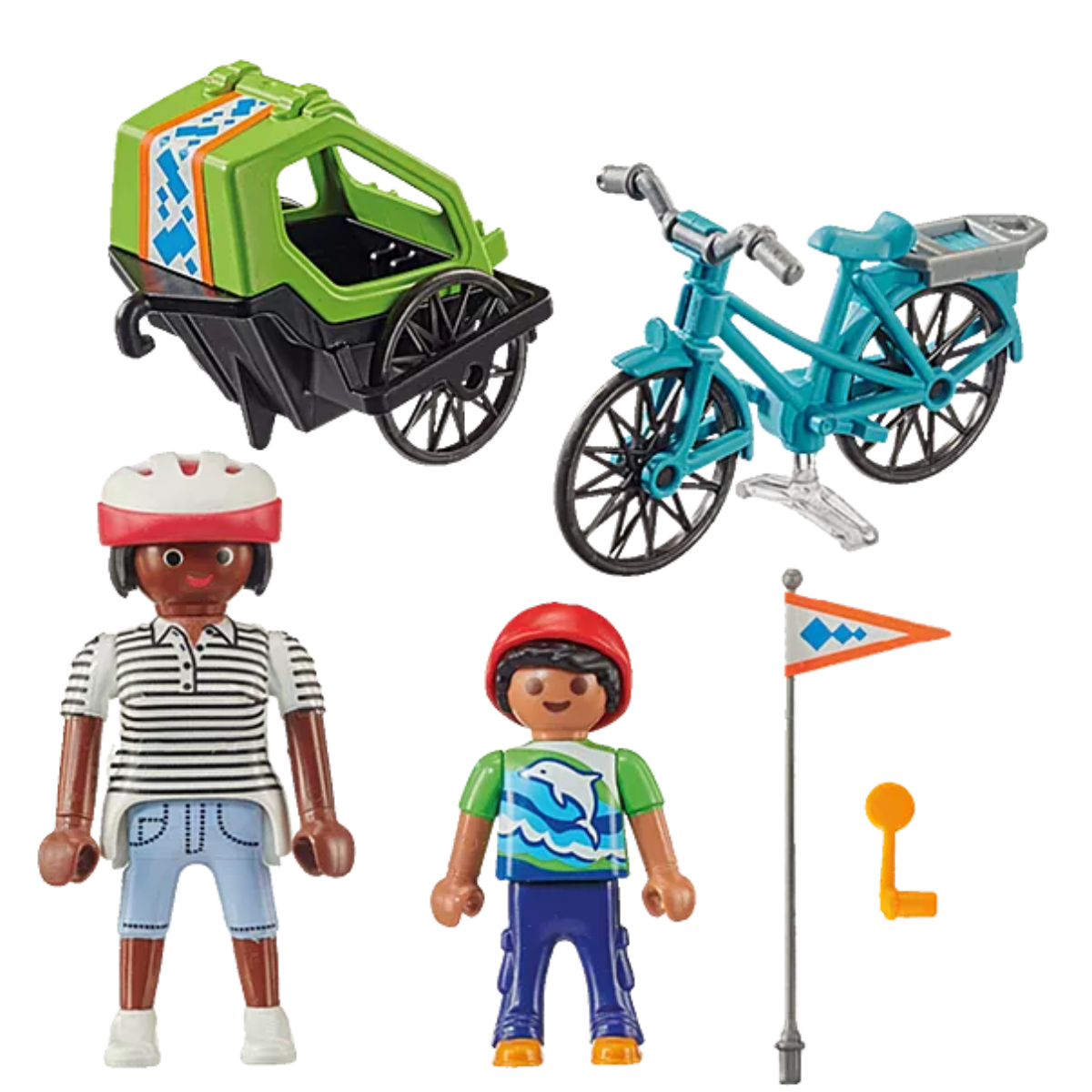 PLAYMOBIL FIGURA DE COLECCIÓN SPECIAL PLUS EXCURSIÓN EN BICICLETA - 3