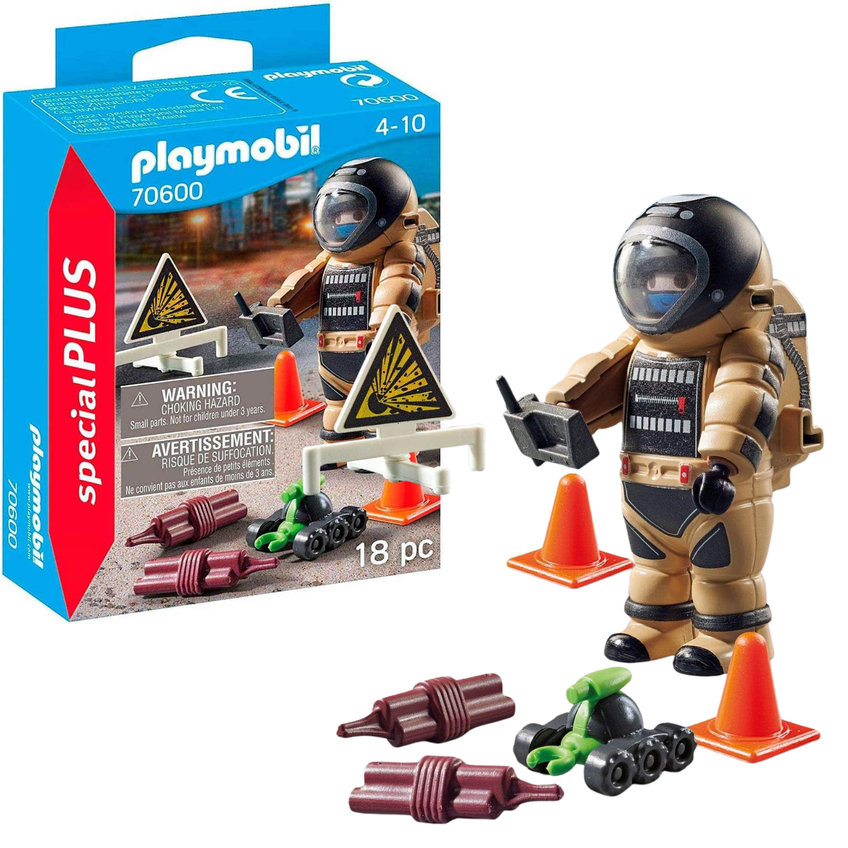 PLAYMOBIL FIGURA DE COLECCIÓN SPECIAL PLUS AGENTE DE OPEREACIONES - 1