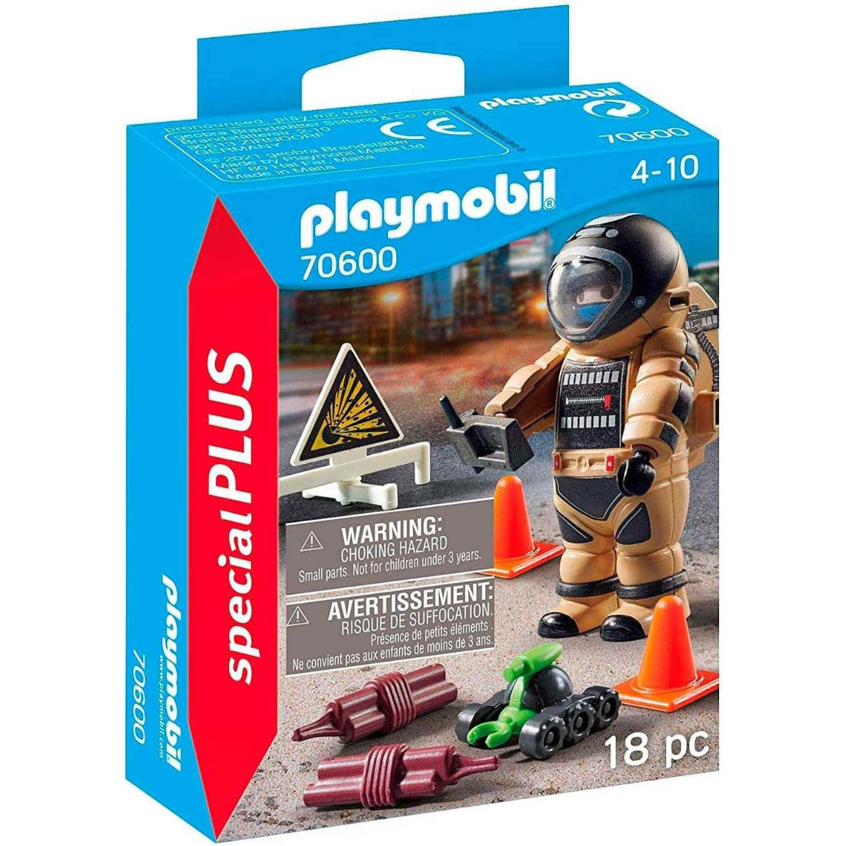PLAYMOBIL FIGURA DE COLECCIÓN SPECIAL PLUS AGENTE DE OPEREACIONES - 2