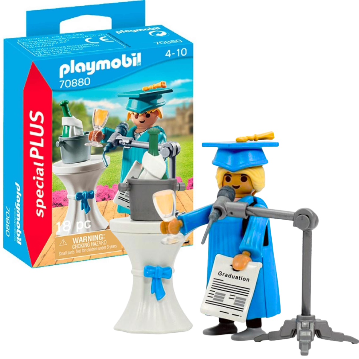 PLAYMOBIL FIGURA DE COLECCIÓN SPECIAL PLUS FIESTA DE GRADUACIÓN - 1