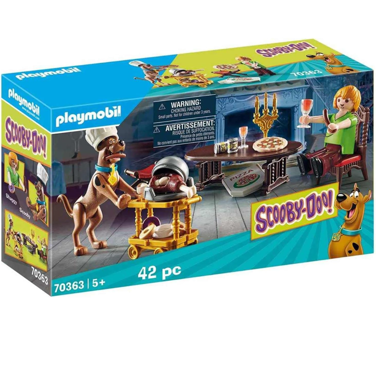PLAYMOBIL SCOOBY-DOO CENA CON SHAGGY - 2