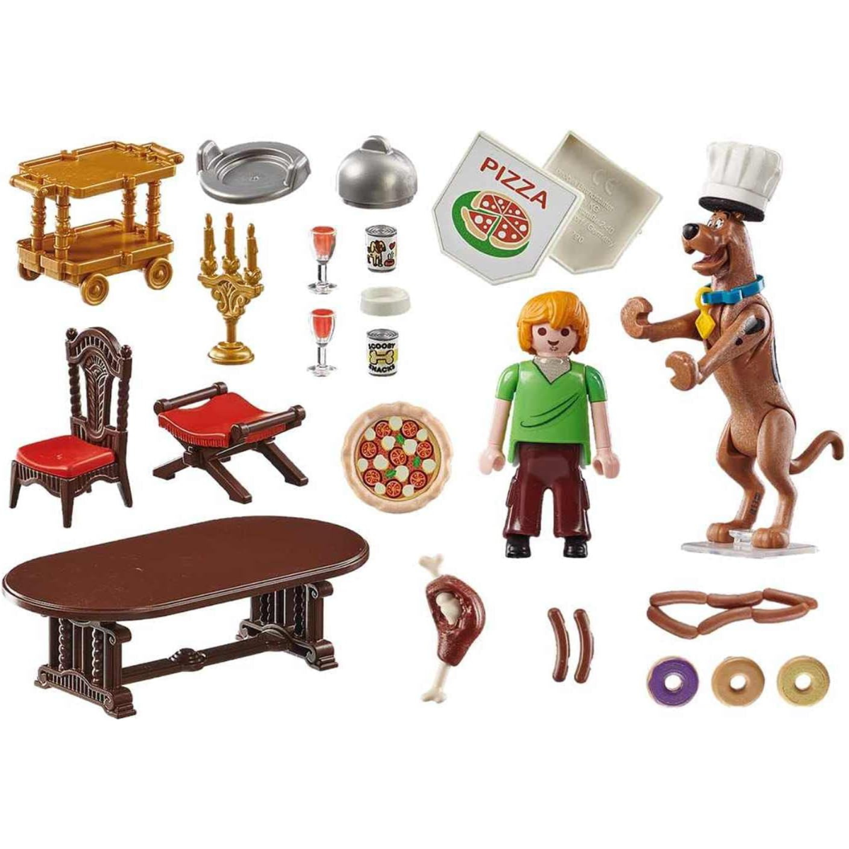 PLAYMOBIL SCOOBY-DOO CENA CON SHAGGY - 3