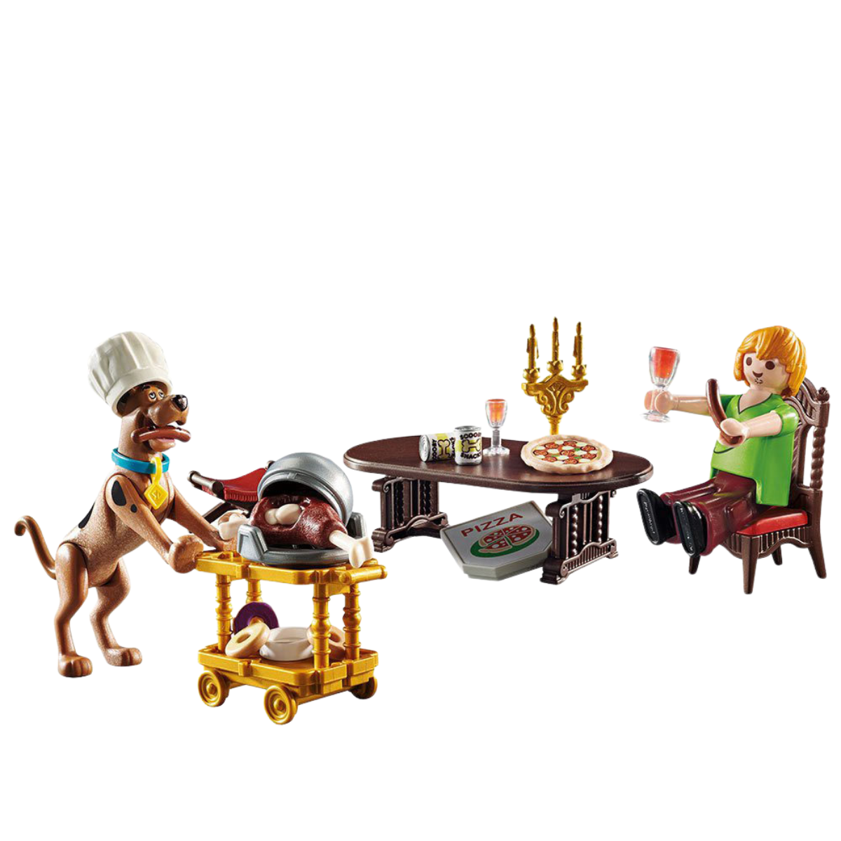 PLAYMOBIL SCOOBY-DOO CENA CON SHAGGY - 4