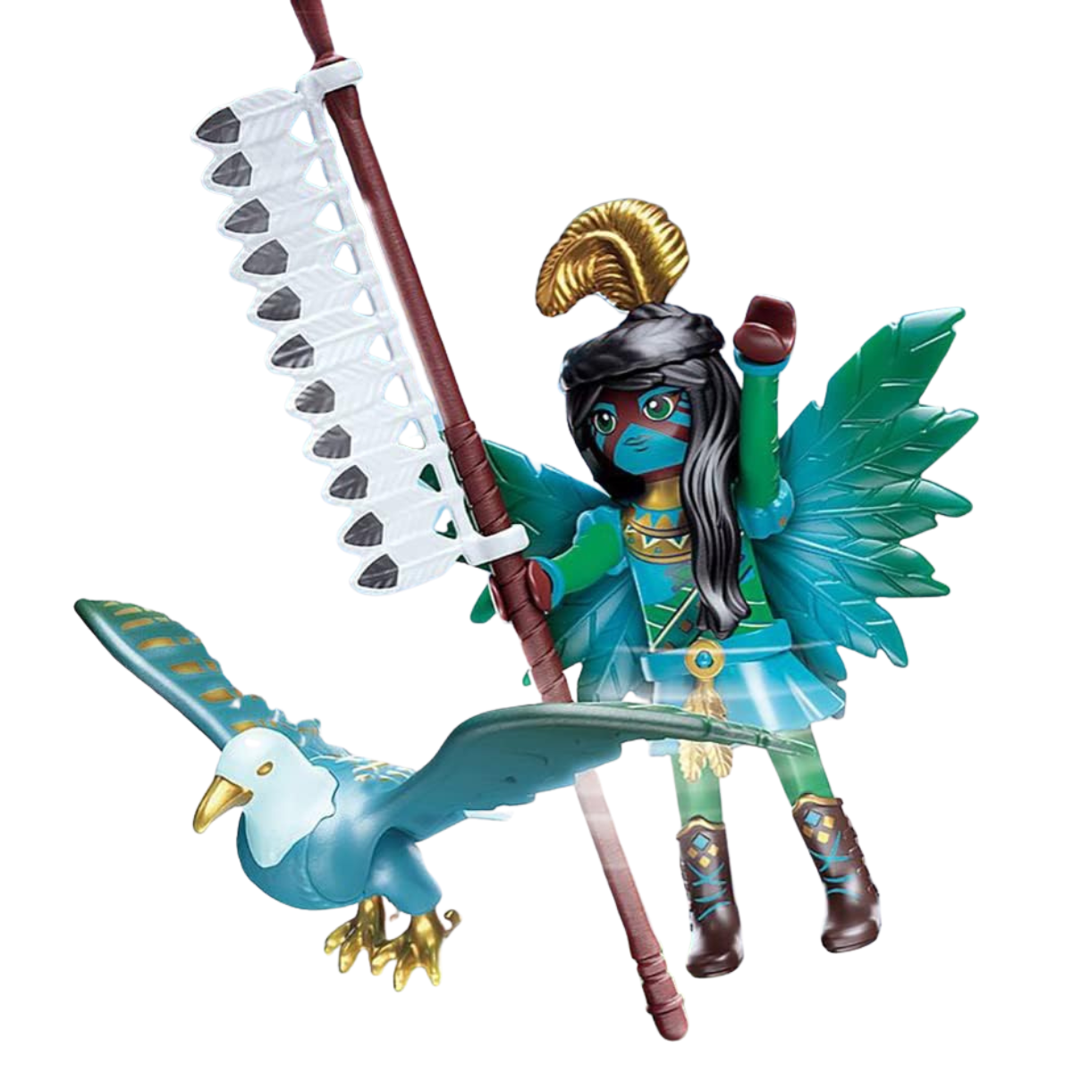 PLAYMOBIL AYUMA FIGURA HADA GUERRERO CON ÁGUILA - 4