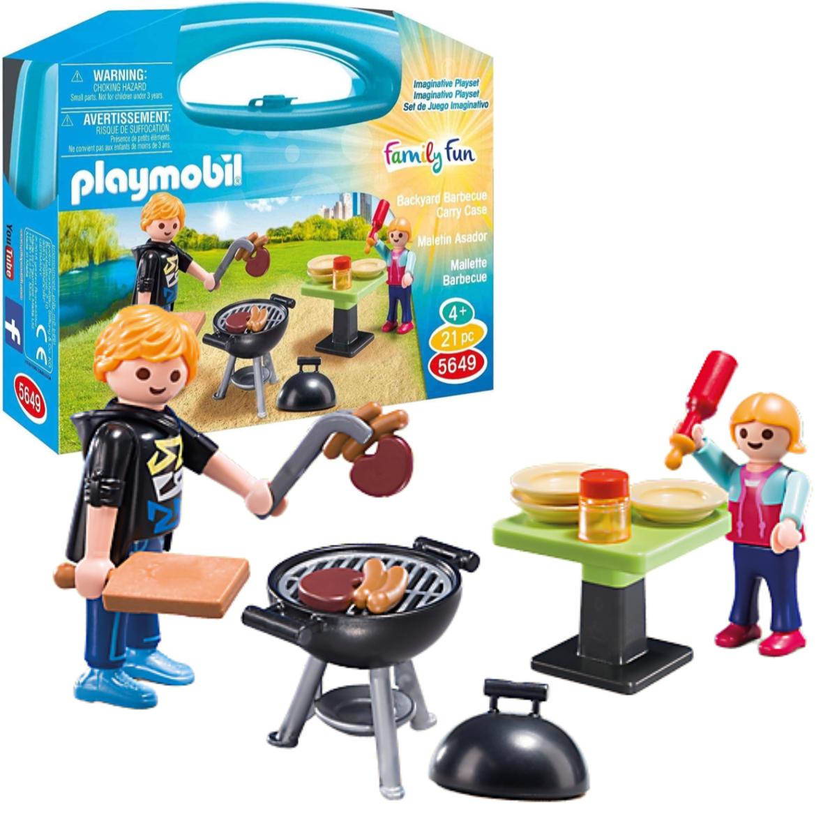 PLAYMOBIL MALETÍN SET PICNIC CON FIGURAS Y ACCESORIOS - 1