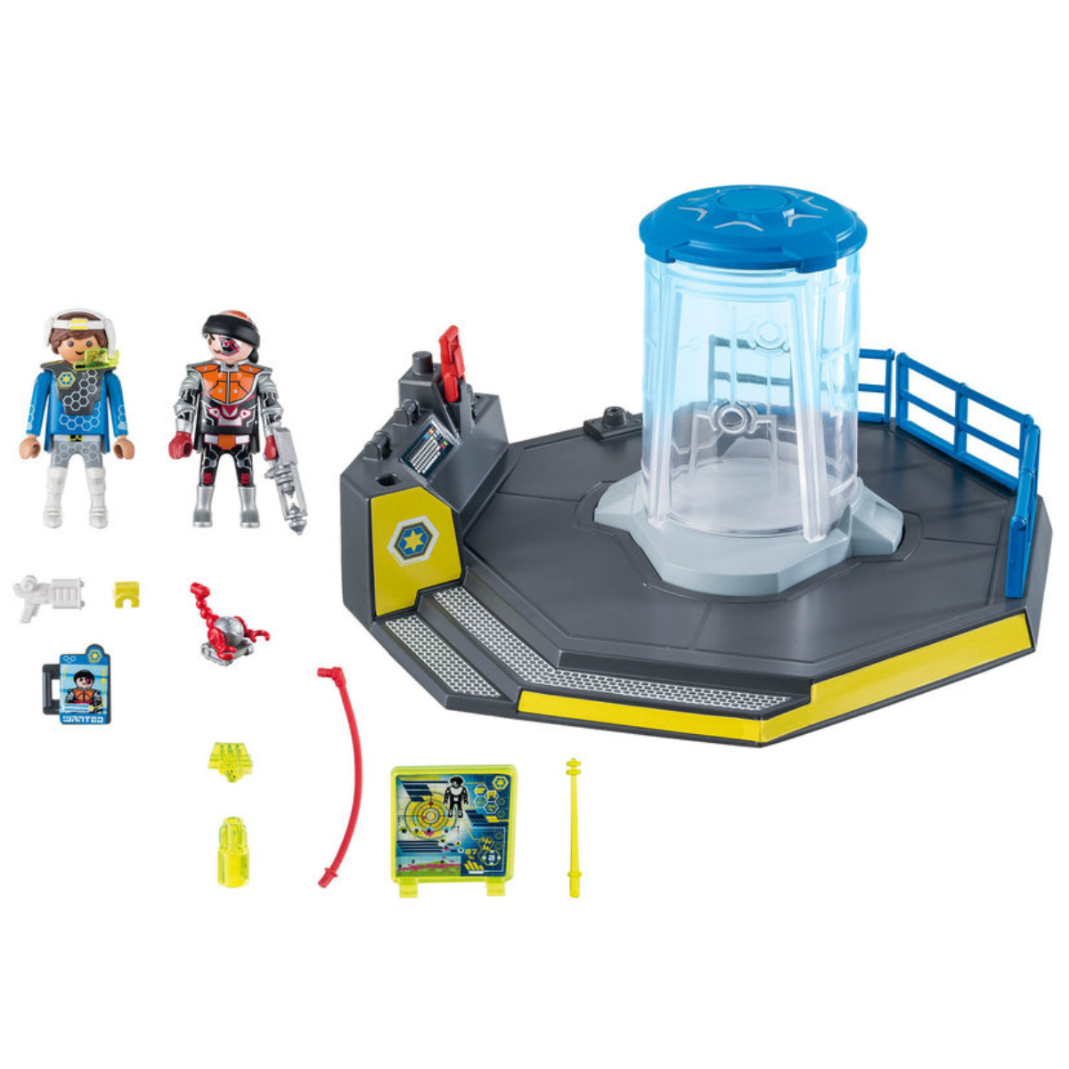 PLAYMOBIL SUPERSET COMANDO ESPACIAL CON CÁRCEL LED Y ACCESORIOS - 3
