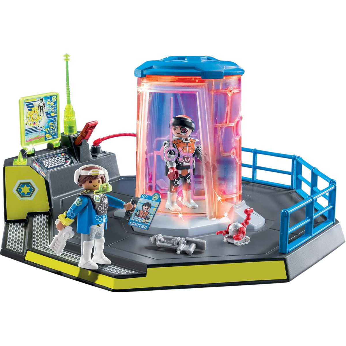 PLAYMOBIL SUPERSET COMANDO ESPACIAL CON CÁRCEL LED Y ACCESORIOS - 4