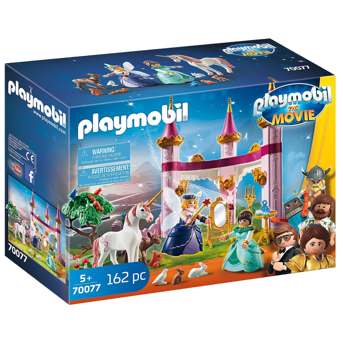 PLAYMOBIL THE MOVIE CASTILLO CON HADA MADRINA Y ACCESORIOS - 2