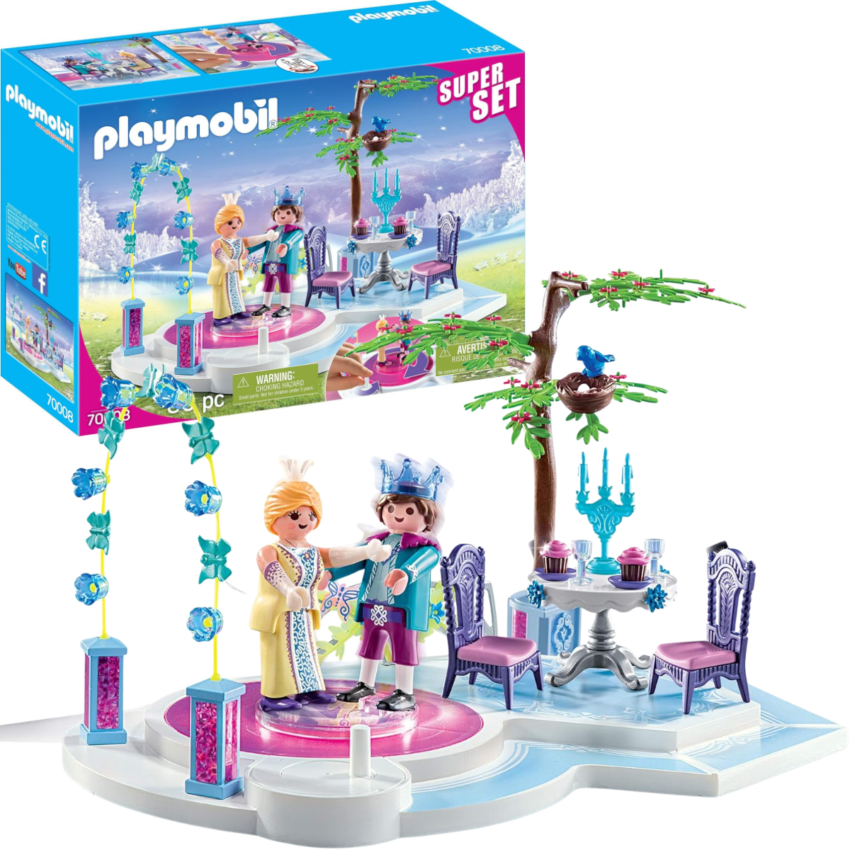 PLAYMOBIL SUPERSET BAILE REAL PISTA DE BAILE GIRATORIA - 1