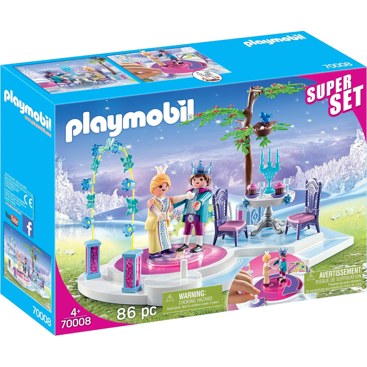 PLAYMOBIL SUPERSET BAILE REAL PISTA DE BAILE GIRATORIA - 2