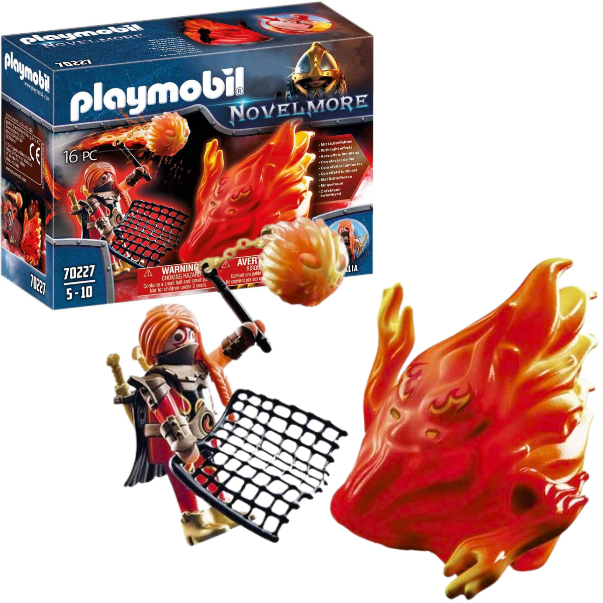 PLAYMOBIL NOVELMORE ESPÍRITU DE FUERGO - 1