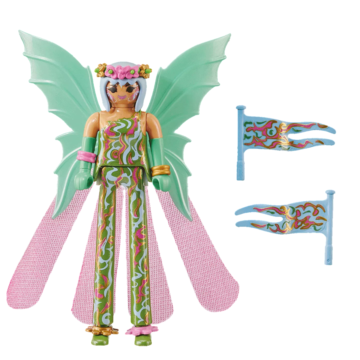 PLAYMOBIL FIGURA DE COLECCIÓN SPECIAL PLUS HADA CAMINANTE SOBRE ZANCOS - 3