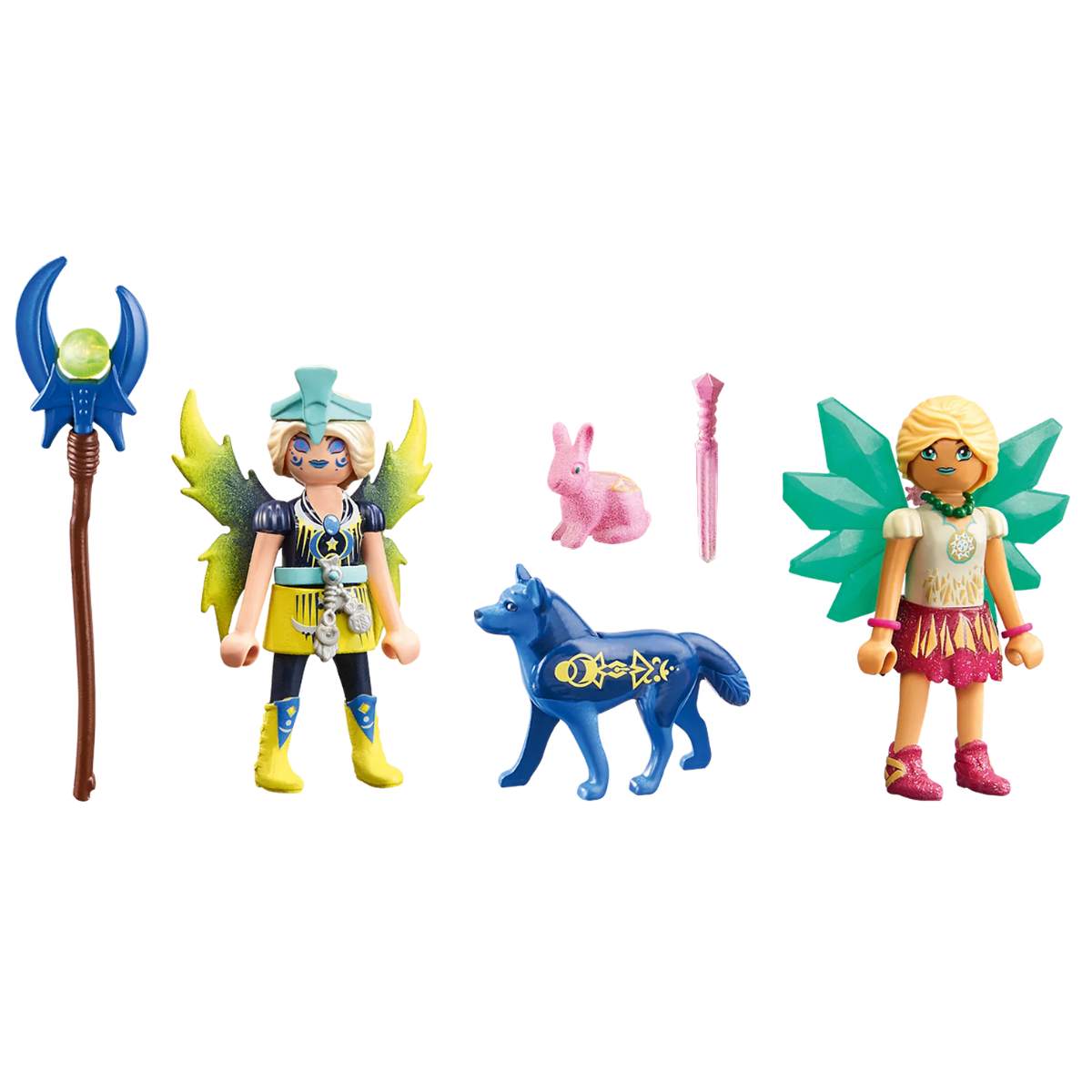 PLAYMOBIL AYUMA CRYSTAL Y MOON FAIRY CON ANIMALES DEL ALMA - 3