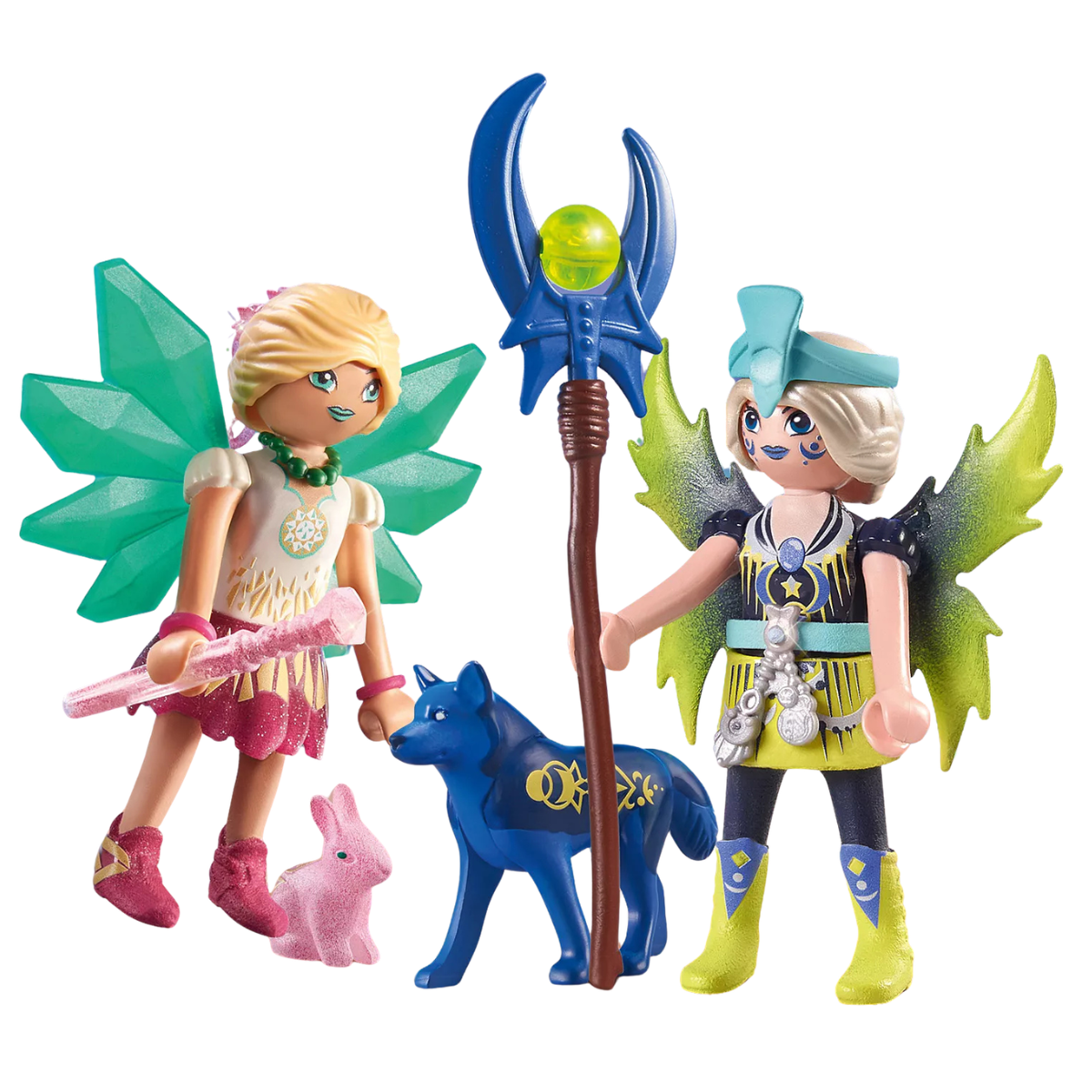 PLAYMOBIL AYUMA CRYSTAL Y MOON FAIRY CON ANIMALES DEL ALMA - 4