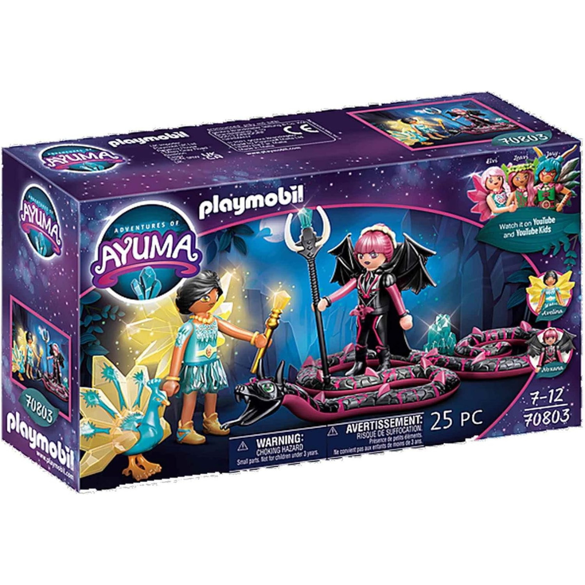 PLAYMOBIL AYUMA BAT FAIRY CON ANIMALES DEL ALMA - 2