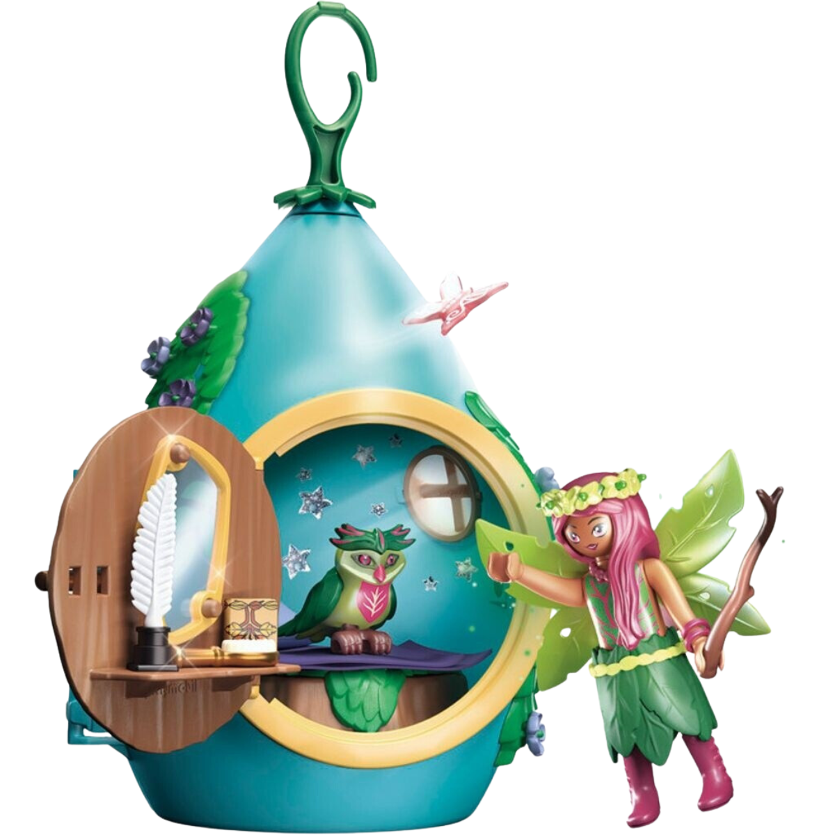 PLAYMOBIL AYUMA CABAÑA DE HADA DEL BOSQUE CON FIGURA Y ACCESORIOS - 5