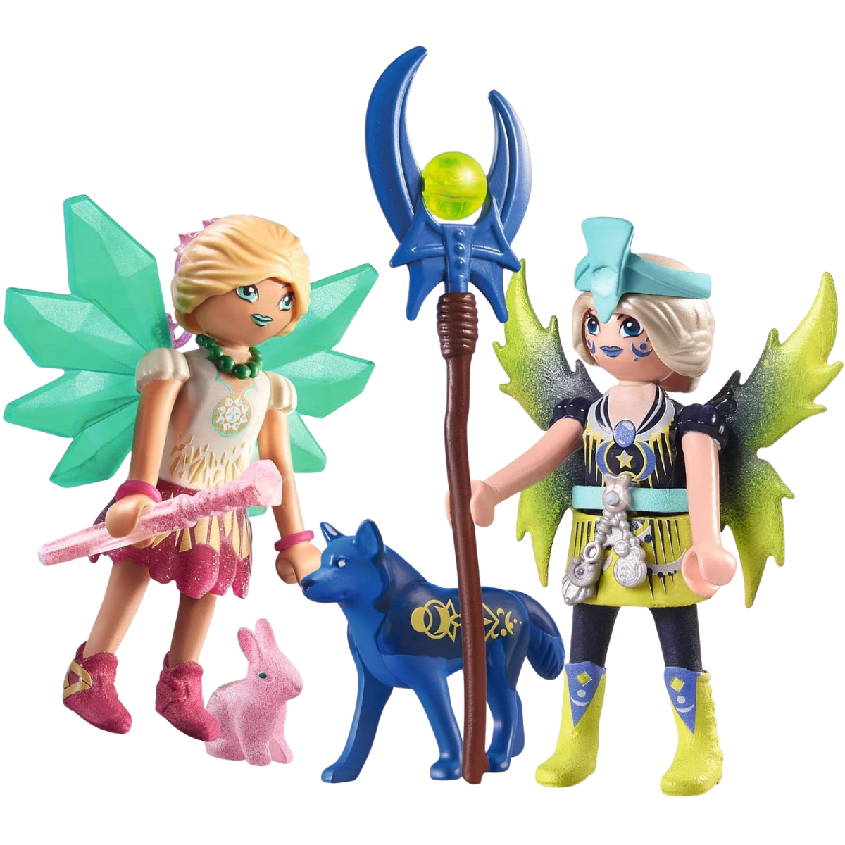 PLAYMOBIL AYUMA ABJATUS CON HILDI FIGURAS CON ANIMAL DEL ALMA - 4